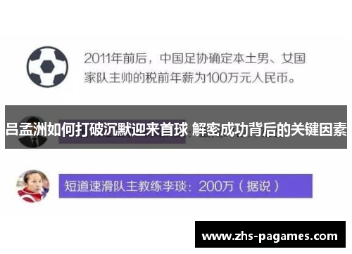 吕孟洲如何打破沉默迎来首球 解密成功背后的关键因素